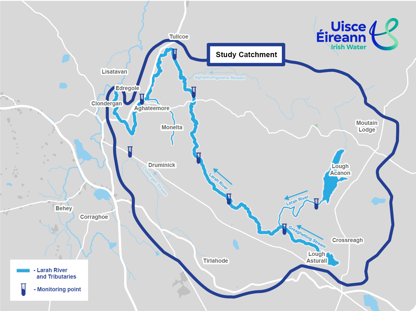 Larah River Study Catchment Area