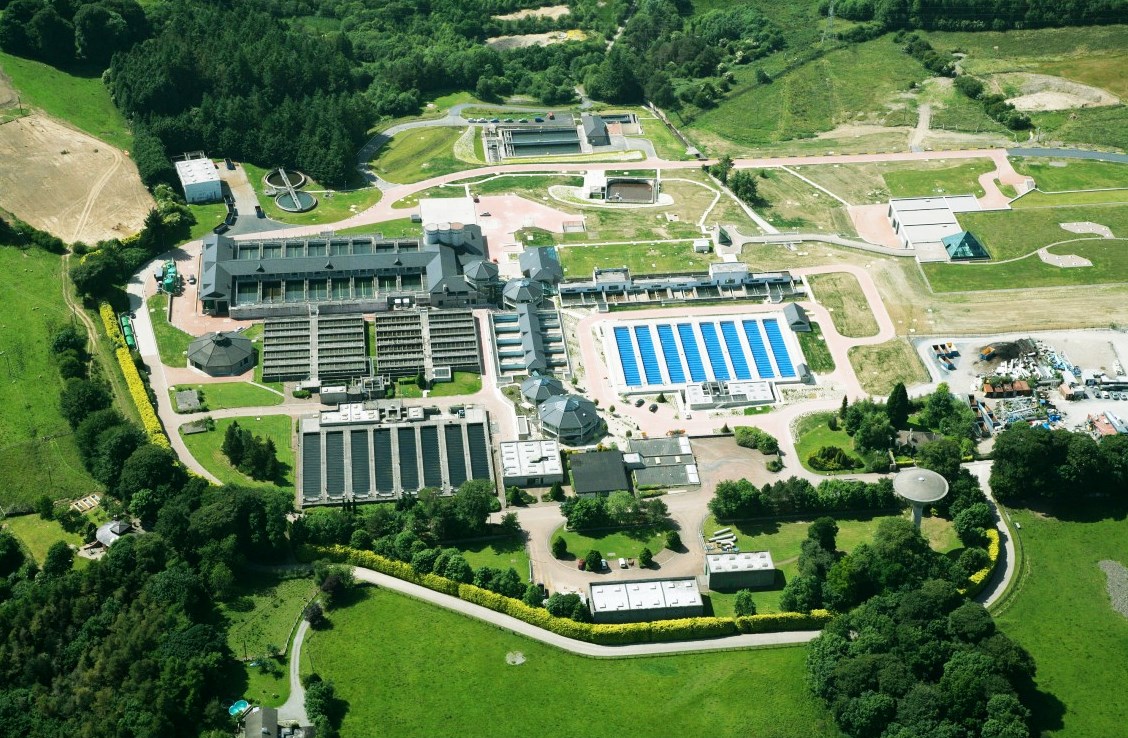 A water treatment plant in Ballymore